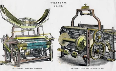 Métiers à tisser, 19ème siècle