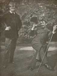 Whistler et Menpes, vers 1885, 1904
