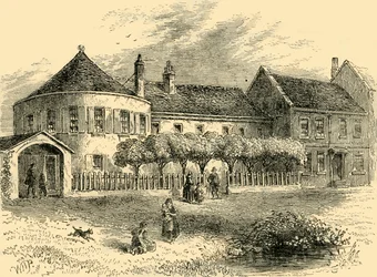 White Conduit House vers 1820, vers 1872