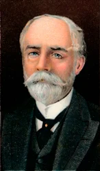 Whitelaw Reid 1837-1912, homme politique et rédacteur en chef américain, 1906
