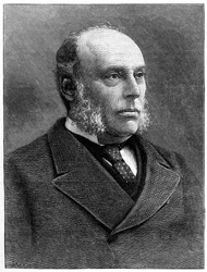 William Henry Smith 1825-1891, homme politique britannique, 19ème siècle