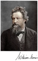 William Morris, artiste, écrivain, socialiste et activiste anglais du 19e siècle, 1901