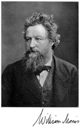 William Morris, artiste, écrivain, socialiste et activiste anglais du XIXe siècle, 1901