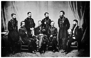 William Tecumseh Sherman et ses généraux, Guerre civile américaine, 1865