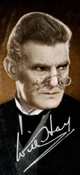 William Thomson Will Hay 1888-1949, comédien et acteur anglais, 1935