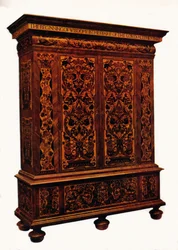 Cabinet marqueté William et Mary, vers 1690, 1925