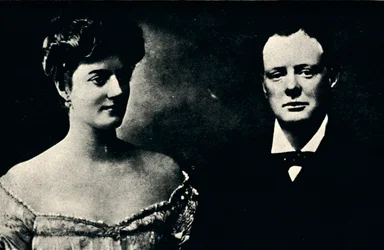 Les fiançailles de Winston Churchill, vers 1908, 1945
