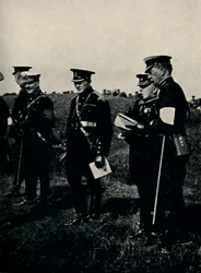 Avec le général French aux manœuvres de l