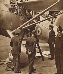 Avec la Royal Air Force