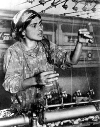 Femme travaillant dans l