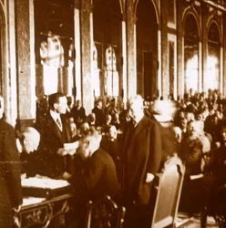 Woodrow Wilson, Traité de Versailles, France