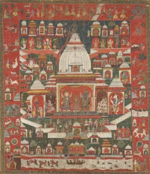 Adoration de Lord Jagannatha dans son temple à Puri