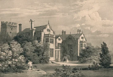 Abbaye de Wroxall, Warwickshire, 1915