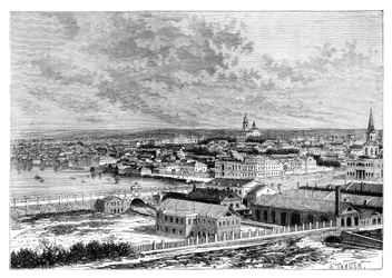 Iekaterinbourg, Russie, 1895