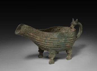 Yi : Vase à libation, vers 900-600 av. J.-C.