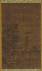 Zhong Kui apprivoisant les cinq pestilences, XVIe-XVIIe siècle
