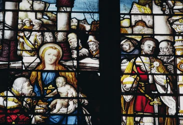 Adoration des mages, XIVe siècle