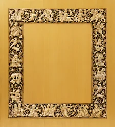 Plaque en ivoire sculptée de Fatimide, Égypte