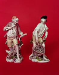 Figurines de pêcheurs ivres de Chelsea d