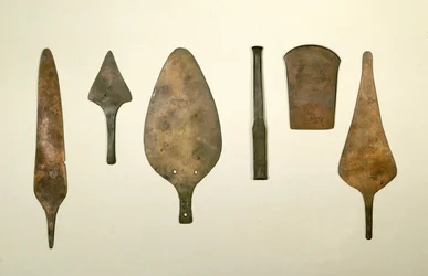 Outils en cuivre, Harappa, 2300-1750 av. J.-C.