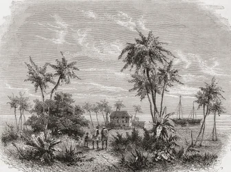 Maison de David Livingstone à Zanzibar, Tunisie, Afrique de l