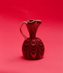 Fiole en verre, égyptienne, vers Ve siècle