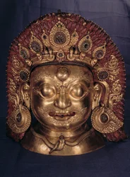 Tête de Bhairava, fin du 17e siècle