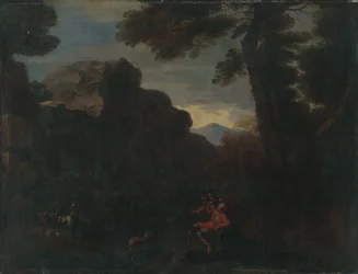 Paysage avec figures