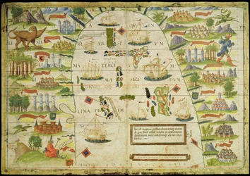 Carte de la mer de Chine, d