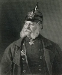 Portrait de Guillaume Ier (1797-1888) Roi de Prusse et Empereur d