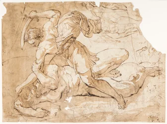 Recto : David et Goliath