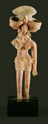 Déesse mère en terre cuite, Mohenjodaro, 2300-1750 av. J.-C.