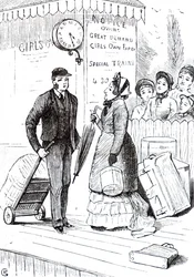 Un porteur de chemin de fer.