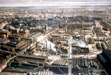 Vue aérienne de l