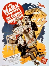 Affiche du film Les Marx Brothers au grand magasin