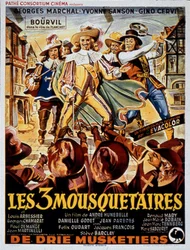 Affiche du film Les Trois Mousquetaires d