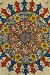 Madrasa Al-Adiliyah, coupole, décoration (photo)