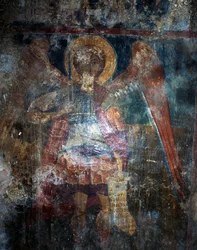 Ange, fresque dans l