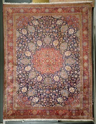 Tapis en soie antique, Cachemire