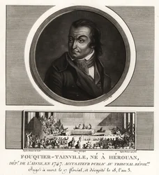 Antoine Quentin Fouquier-Tainville, Procureur public, Tribunal révolutionnaire, guillotiné en 1795