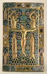 Couverture de livre, Limoges, début du 13e siècle