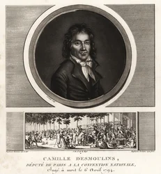 Camille Desmoulins, député de Paris à la Convention nationale, d