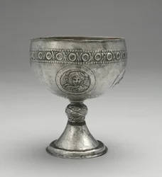 Calice du trésor de Beth Misona, Constantinople ou Syrie, vers 500-700