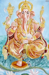 Dieu hindou à tête d