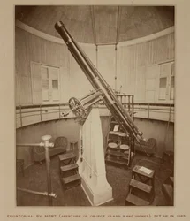Télescope équatorial, Palerme, Sicile, Italie