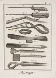 Équipement, instruments chirurgicaux de l