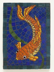 Mosaïque de poissons