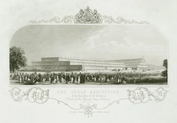 Grande Exposition 1851 Le Crystal Palace, Londres