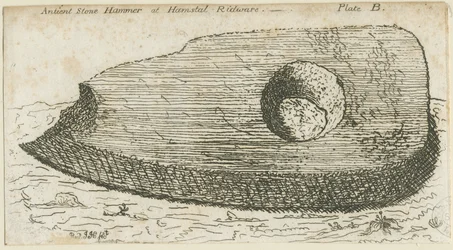 Hamstall Ridware - Découverte archéologique : gravure, nd [?XVIIIe siècle]