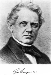 Heinrich Magnus, chimiste et physicien allemand, milieu du XIXe siècle